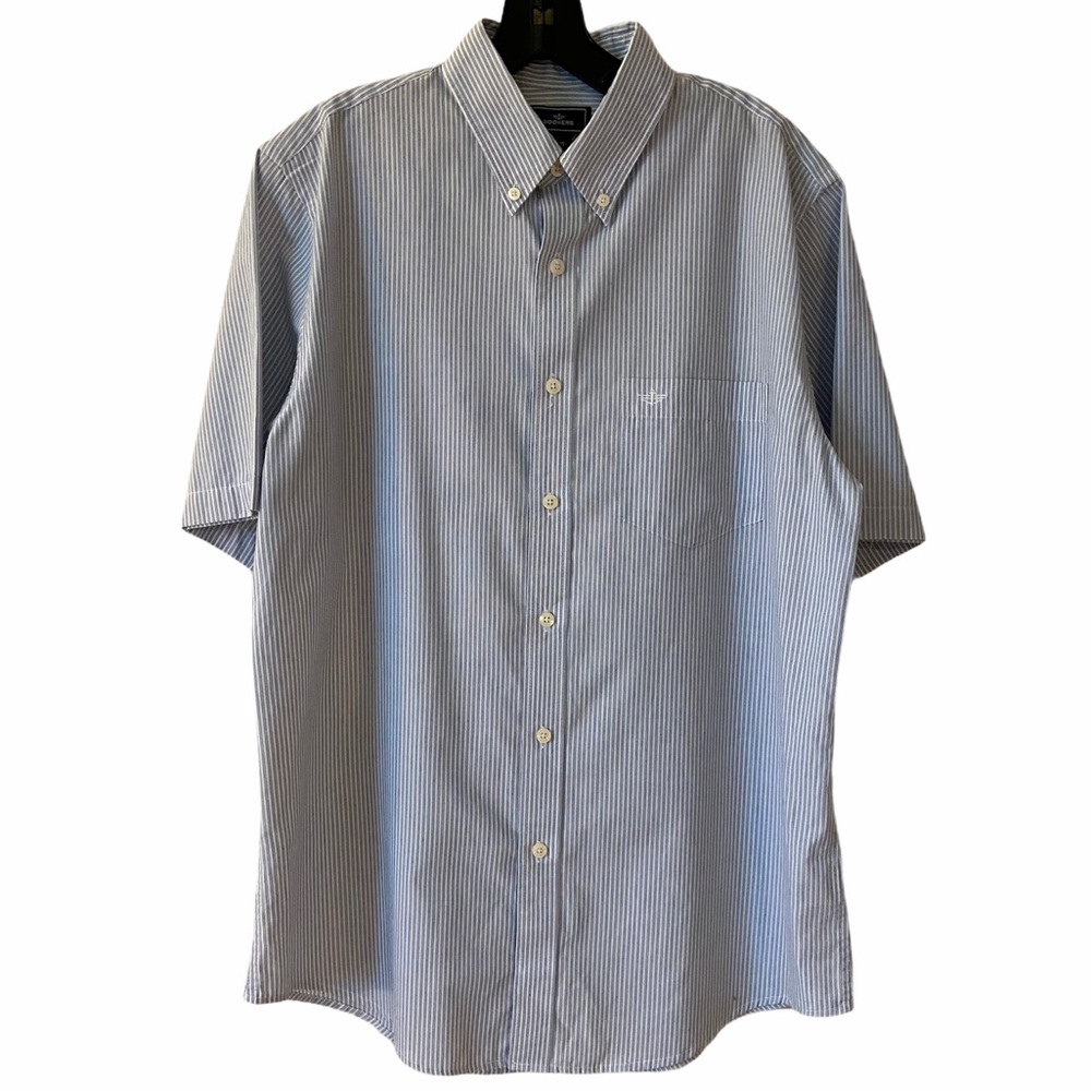 Dockers Men’s No Wrinkles Button-Down Shirt, Med